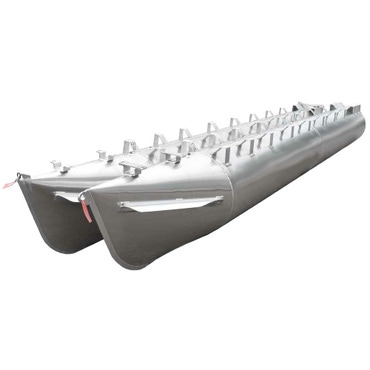 Pontoon Boat Logs Float Tubes | w/o Strakes 21 FT x 25 Inch (Set of 2)