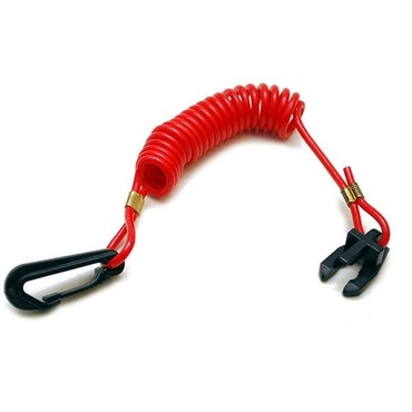 Standard Boat Control Tether | Cord Only Red