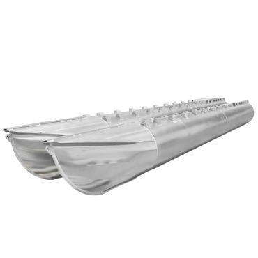 Pontoon Log Boat Float Tubes | 21 FT x 25 Inch w/o Strakes (Pair - Dent)