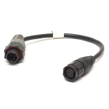 MotorGuide Boat Sonar Ready Adapter Cable MLOW07 | Black 10 3/4 Inch